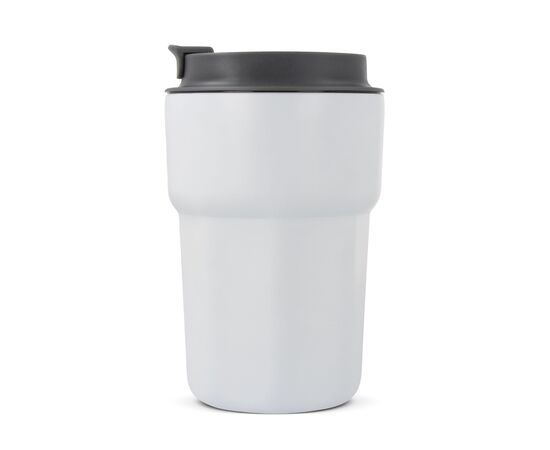 T-ceramic thermomok met deksel Zambezi 350ml Wit -  LT98728-N0001