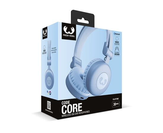 3HP1000 I Fresh 'n Rebel Code Core-Wireless on-ear Headphone Light blue - Fresh 'n Rebel LT49733-N0012