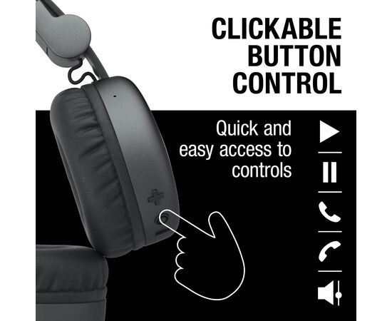 3HP1000 I Fresh 'n Rebel Code Core-Wireless on-ear Headphone Dark gun metal - Fresh 'n Rebel LT49733-N0035