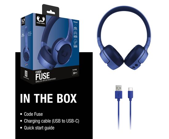 3HP1100 I Fresh 'n Rebel Code Fuse-Wireless on-ear headphone Blau - Fresh 'n Rebel LT49734-N0011