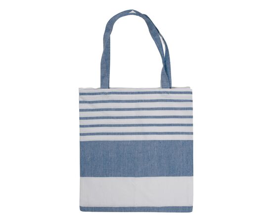 Sagaform Ella Hamam tas 41x38 cm Blauw - Sagaform LT52001-N0011