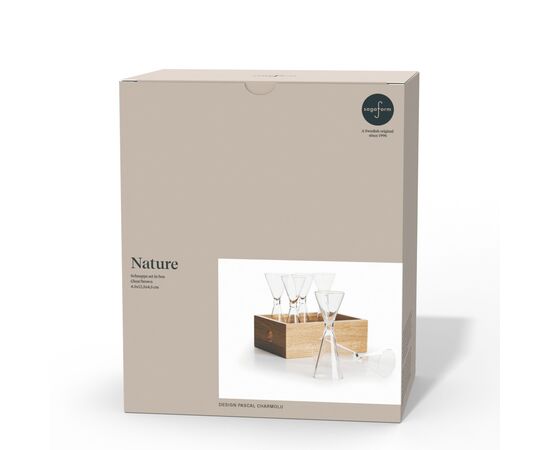 Ensemble de 6 verres à schnaps Sagaform Transparent - Sagaform LT52237-N0004