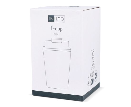 InSideOut T-cup 280ml Donkerblauw - InSideOut LT57003-N0010