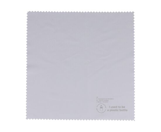 R-PET Sublimation Mikrofasertuch 15 x 15cm Weiß -  LT86726-N0001