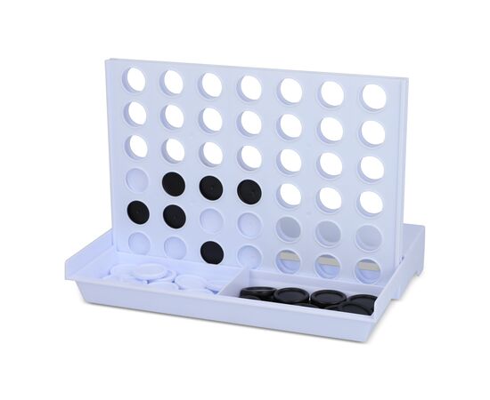 4 op een rij spel van gerecyclede materialen Wit - empty LT90785-N0001