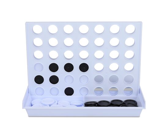 4 op een rij spel van gerecyclede materialen Wit - empty LT90785-N0001