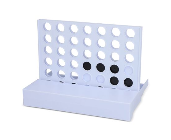 4 op een rij spel van gerecyclede materialen Wit - empty LT90785-N0001