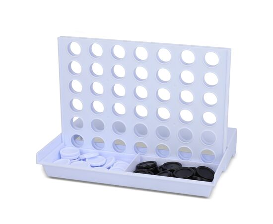 4 op een rij spel van gerecyclede materialen Wit - empty LT90785-N0001