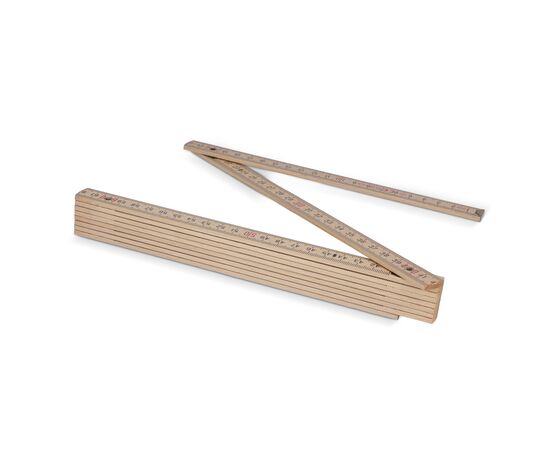 Folding ruler wood 2m premium natural Wood -  LT91982-N0093