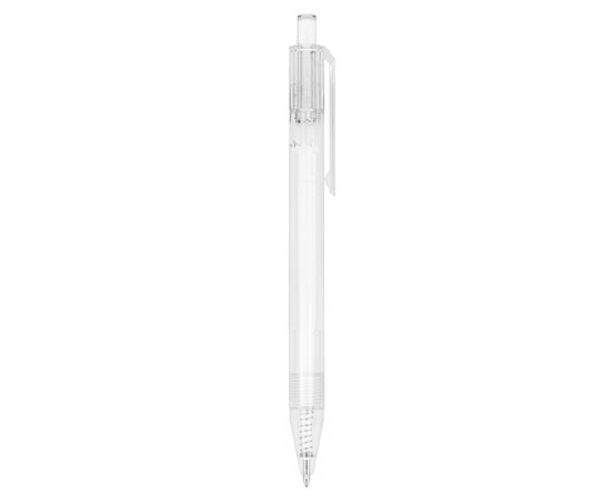 R-PET pen Transparant, Wit - empty LT80562-N0401