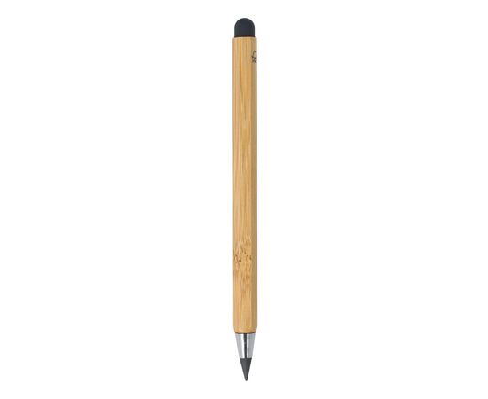 Sustainable long-life pencil &amp; ruler bamboo Nature - empty LT91594-N0094