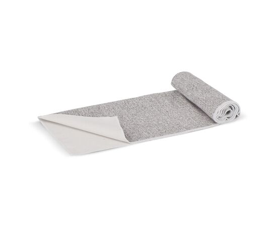 Sneldrogende handdoek R-PET 30 x 80 cm sublimatie Wit, Grijs -  LT95002-N0161