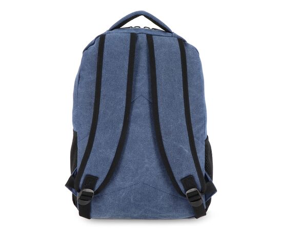 Sac à dos en toile de coton recyclé Harper Bleu foncé -  LT95297-N0010