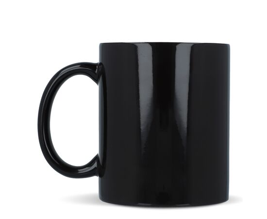 Oslo Magicbecher mit Sublimation 300ml Schwarz, Weiß -  LT51106-N0201