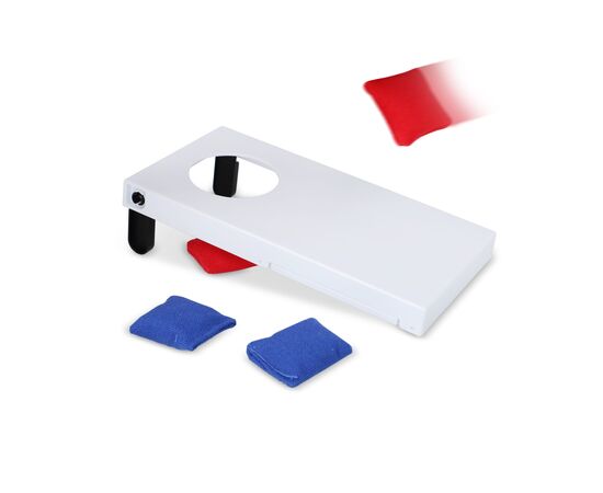 Tafelspel met werpzakjes Wit -  LT90786-N0001