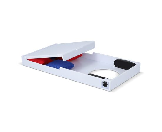 Tafelspel met werpzakjes Wit -  LT90786-N0001