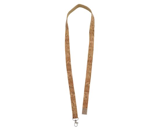 Kurk-lanyard Natuur - empty LT90886-N0094