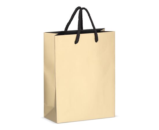 Papieren cadeautas 18 x 8 x 24cm 200g/m² Goud -  LT91515-N0006