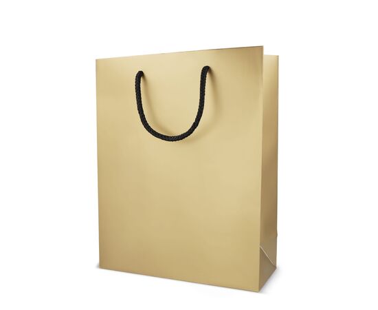Paper gift bag 24 x 10 x 30cm 200g/m² Gold -  LT91516-N0006