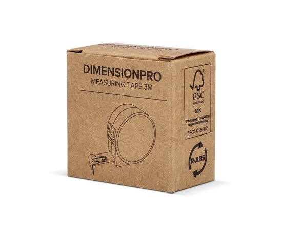 DimensionPro Rolmaat 3 meter Wit -  LT91870-N0001