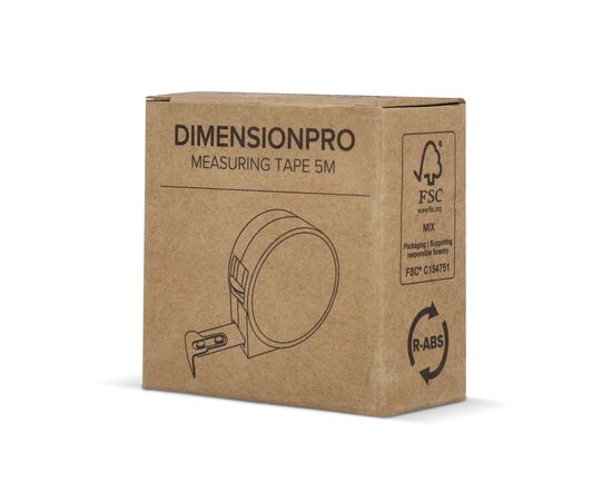 DimensionPro Rolmaat 5 meter Wit -  LT91871-N0001