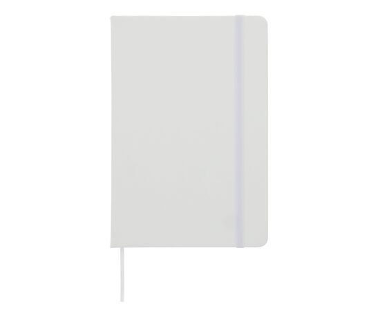 Notizbuch A5 PU mit Rasterpunktseiten Weiß -  LT92064-N0001