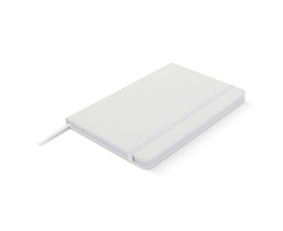 Notizbuch A5 PU mit Rasterpunktseiten Weiß -  LT92064-N0001