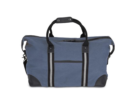 Weekender-Tasche aus recyceltem Baumwoll-Canvas Harper Dunkelblau -  LT95299-N0010