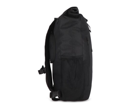 R-PET 600D Rolltop Fahrrad-Rucksack 20L Schwarz -  LT95351-N0002