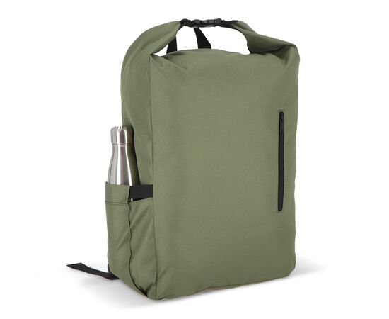 R-PET 600D Rolltop buckle backpack 20L Olivegreen -  LT95352-N0043