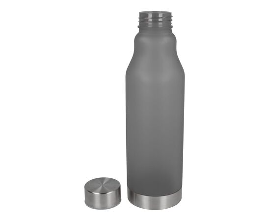 Bouteille R-PET givrée 600ml Ecru, Noir -  LT98824-N5402