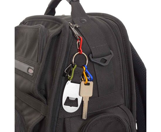 Flaschenöffner Schlüsselanhänger Schwarz -  LT99706-N0002