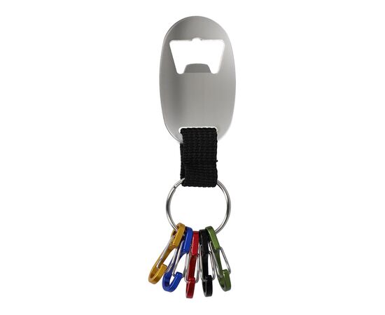 Flesopener sleutelhanger Zilver -  LT99706-N0005