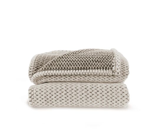 Sagaform Anni R-PET Vlies-Decke Beige - Sagaform LT52129-N0055