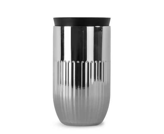 Mug isolé Sagaform Tova, 320 ml, étanche et lavable au lave-vaisselle Chrome - Sagaform LT52130-N0003