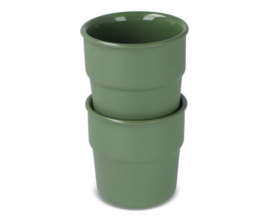 InSideOut Mokken set Fika 280ml Olijfgroen - InSideOut LT57010-N0043