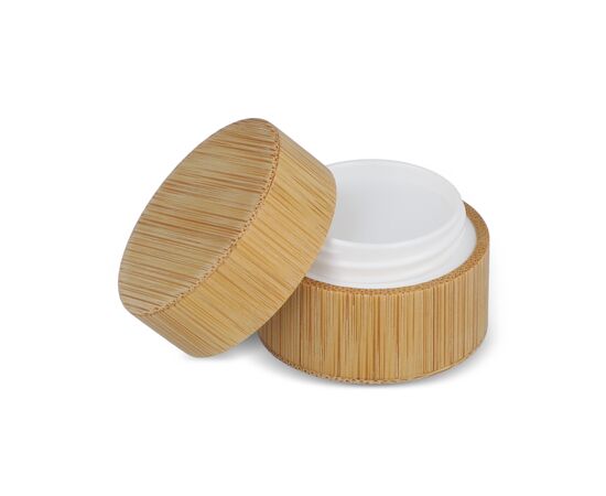 Lipbalm round bamboo Nature -  LT90481-N0094