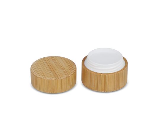 Lipbalm round bamboo Nature -  LT90481-N0094