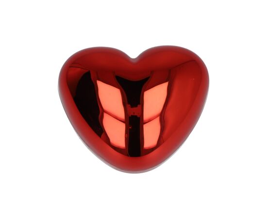 Baume à lèvres en forme de cœur métallique Rouge -  LT90487-N0021