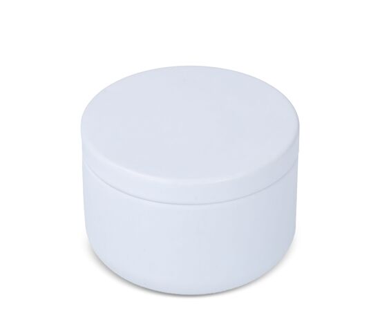 Asana plantaardige kaars in gerecycled blik Wit -  LT90743-N0001