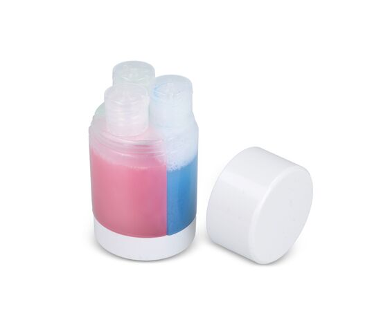 Trio Reise-Toilettenflaschen Weiß -  LT92728-N0001