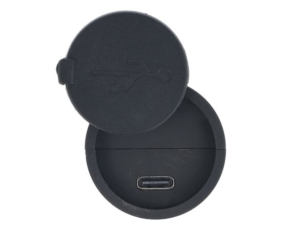 Lampe de poche LED rechargeable 10 W avec fonction zoom 300 lm Noir -  LT93319-N0002