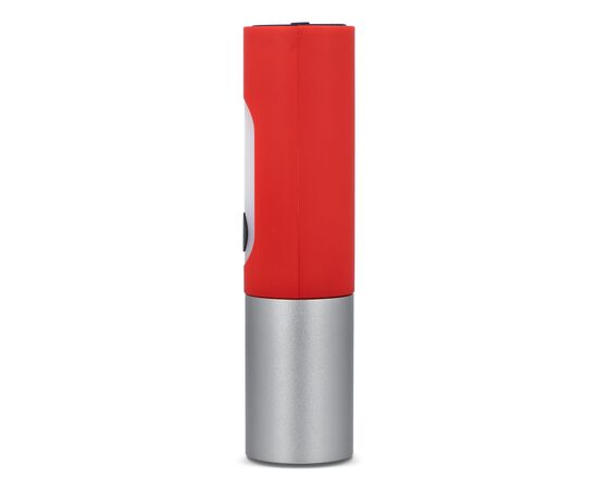 Lampe de poche LED rechargeable 10 W avec fonction zoom 300 lm Rouge -  LT93319-N0021