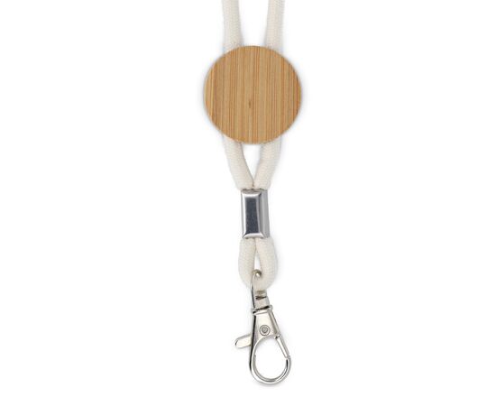Baumwollkordel Lanyard Natur -  LT95310-N0094