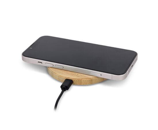 Wireless Ladepad Bambus 15W Natur -  LT95557-N0094