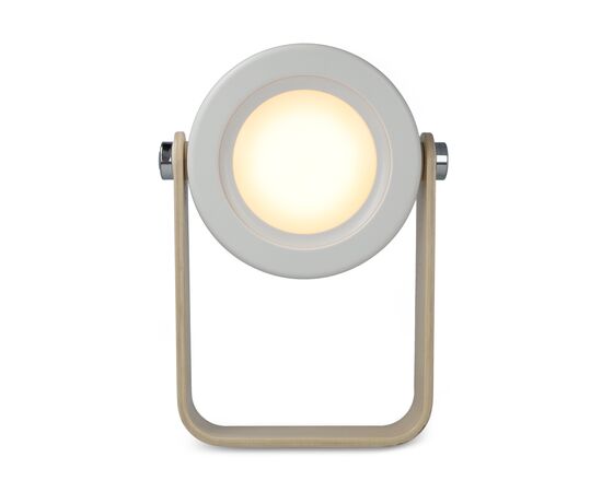 Lampe LED multifonctionnelle Coollux avec poignée en bambou Blanc - Coollux LT40724-N0001