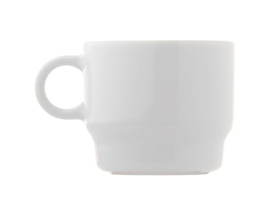 Tasse Dreieck Teller Satellite 180ml Weiß -  LT51381-N0001