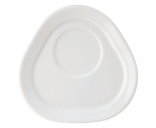 Tasse Dreieck Teller Satellite 180ml Weiß -  LT51381-N0001