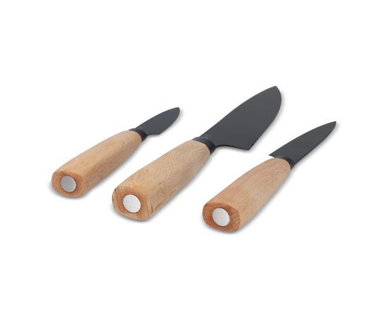 InSideOut 3 Stück Essential Messer Set Ravn Holz - InSideOut LT57202-N0093
