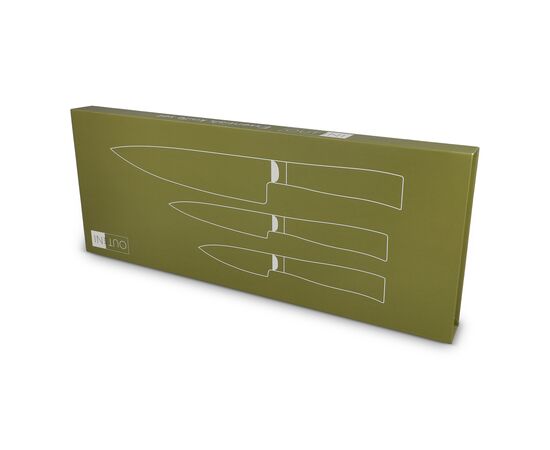 InSideOut 3 Stück Essential Messer Set Ravn Holz - InSideOut LT57202-N0093